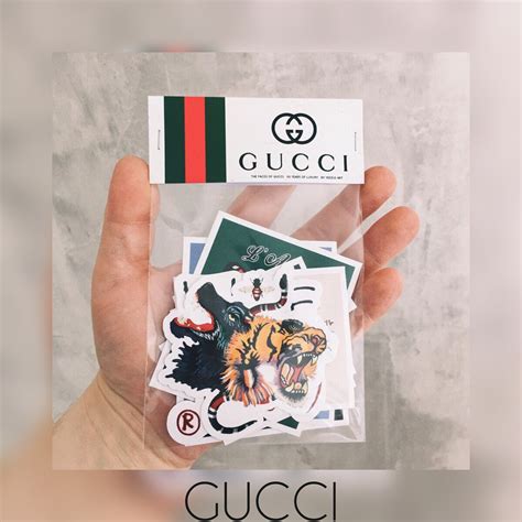 gucci stickers for sale.